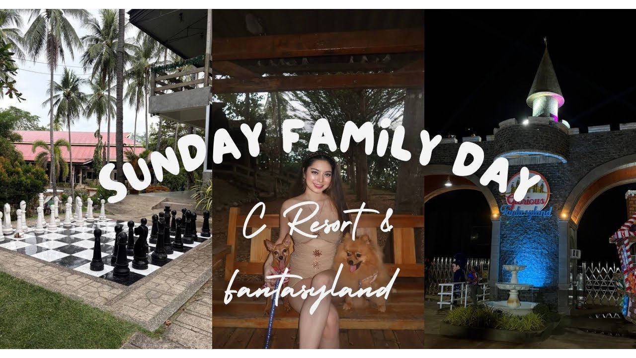 Sunday Family Day Getaway | C Resort & Fantasyland ♟️💦🎡🎠🎢🎇