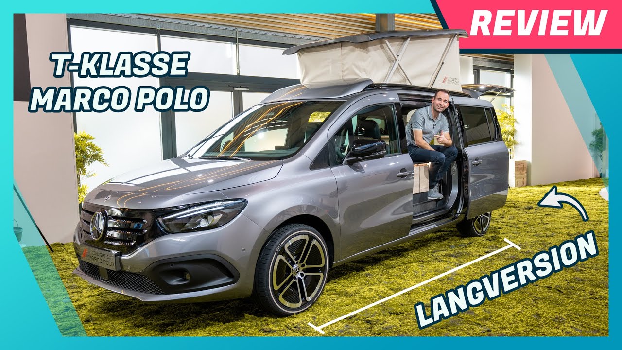 Mercedes T-Klasse Marco Polo: Erster Test des Micro-Campers | Camping im EQT