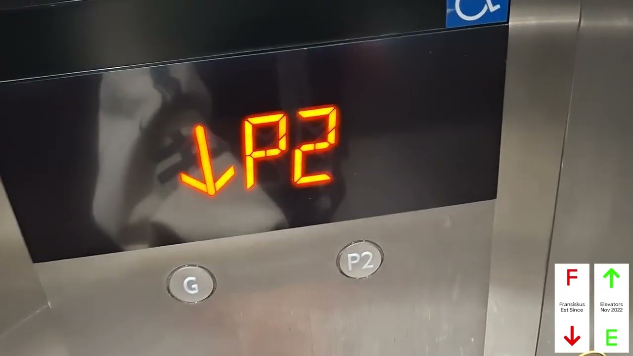 Mitsubishi NEXIEZ-MRL Elevator At Pondok Ranji KRL Train Station (Paid) (South Tangerang)