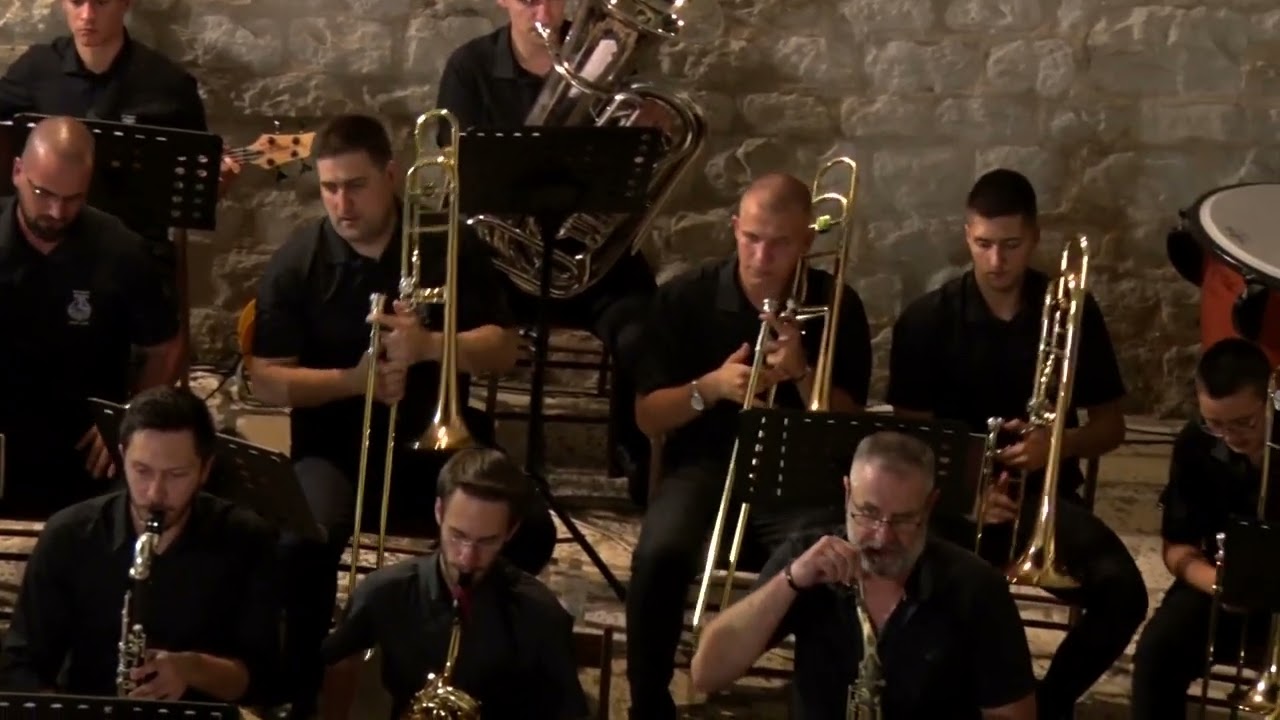 THE POLICE ACADEMY MARCH by Robert Folk, arr  Frank Bernaerts HGD Biranj 04 07 2022