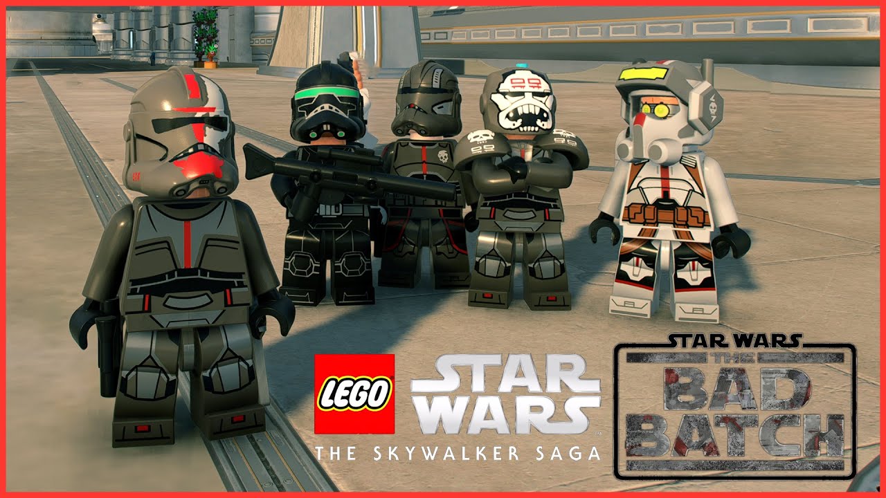 LEGO Star Wars The Skywalker Saga The Bad Batch Characters Pack