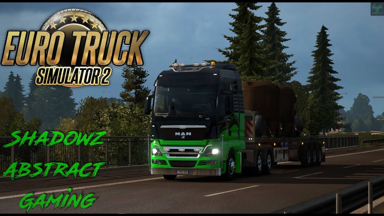ETS 2: Trade Connections: Switzerland: Driving through Europe during Switzerland event. :)