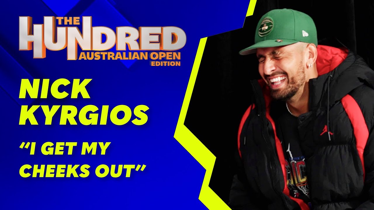 Kyrgios' VERY naughty answer makes everyone lose it! | The Hundred: Australian Open Edition | WWOS