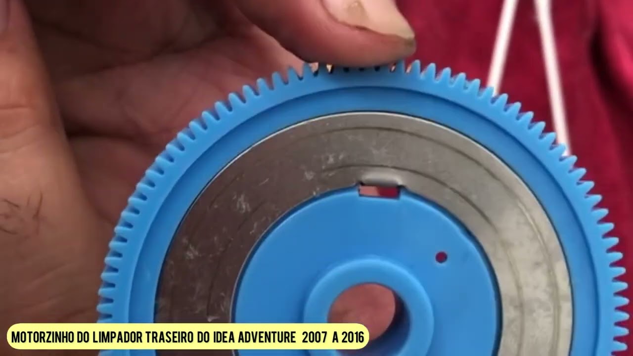 Por dentro  do limpador traseiro do Idea Adv / VEJA O VÍDEO ATÉ O FINAL .