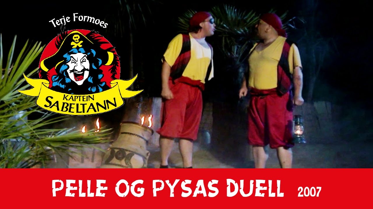 Pelle og Pysa Duell, 2007. Fra forestillingen Kaptein Sabeltann og Den Forheksede Øya