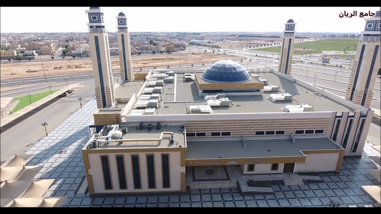 تصوير جوي جامع الريان بمحافظة الخبراء بمنطقة القصيم