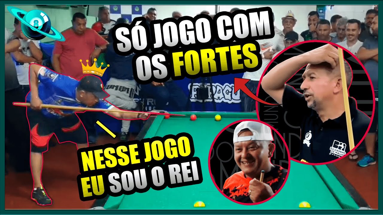 BAIANINHO ASSUSTA O REI DA BOLA LISA 👑😨