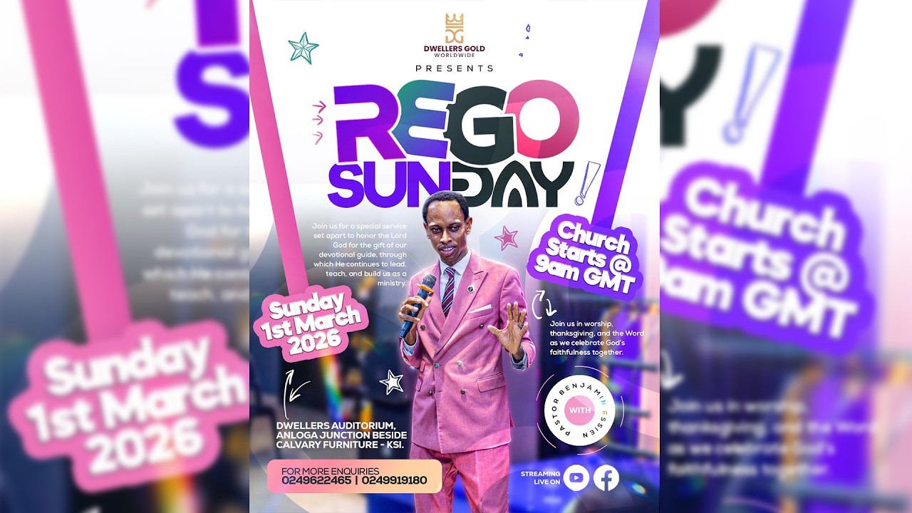 REGO SUNDAY WITH PASTOR BENJAMIN ESSIEN 01.03.2026