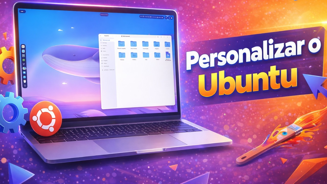 ⭐⭐⭐ Ubuntu com visual moderno e repensado.