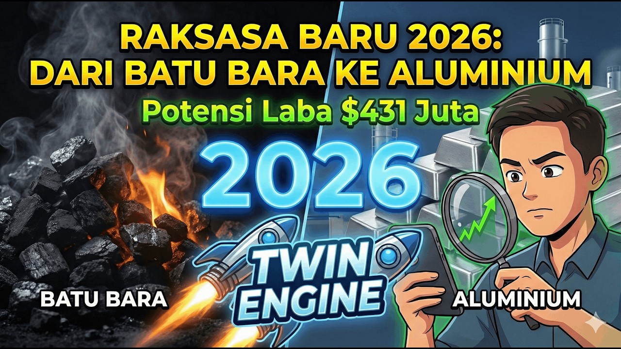 Bukan Lagi Saham Batu Bara! Mesin Laba Baru ADMR Siap Meledak di 2026 (Analisis Smelter Aluminium)