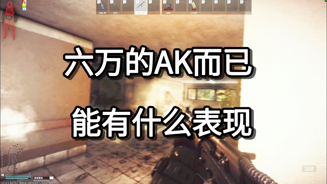 逃离塔科夫 六万的AK而已 能有什么表现【如风SN】