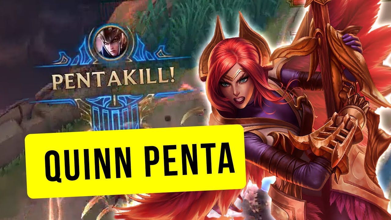 My first ARAM Pentakill - Quinn [League of Legends]