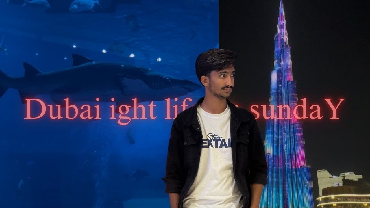 DUBAI NIGHT LIFE ON SUNDAY | FULL VLOG 