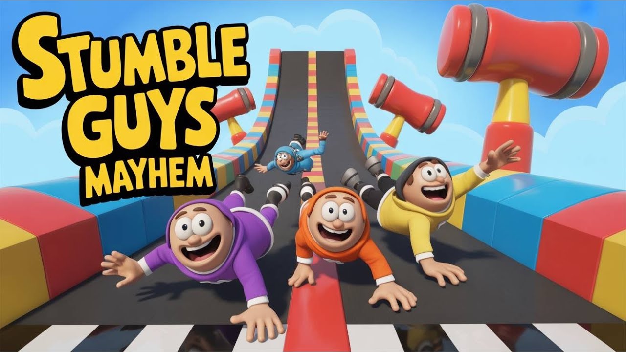 Rush Hour Stumble Guys Playthrough Multiplayer 