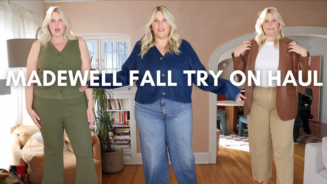 PLUS SIZE MADEWELL ELEVATED FALL TRY ON HAUL | SIZE 16 | UK 20