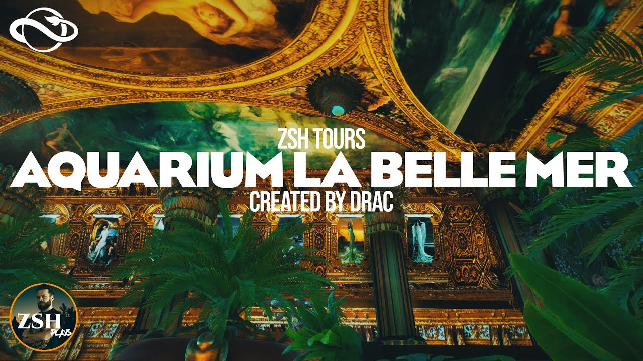 Planet Zoo Aquarium Tour | Aquarium La Belle Mer by Drac | Planet Zoo Best Zoo Tours