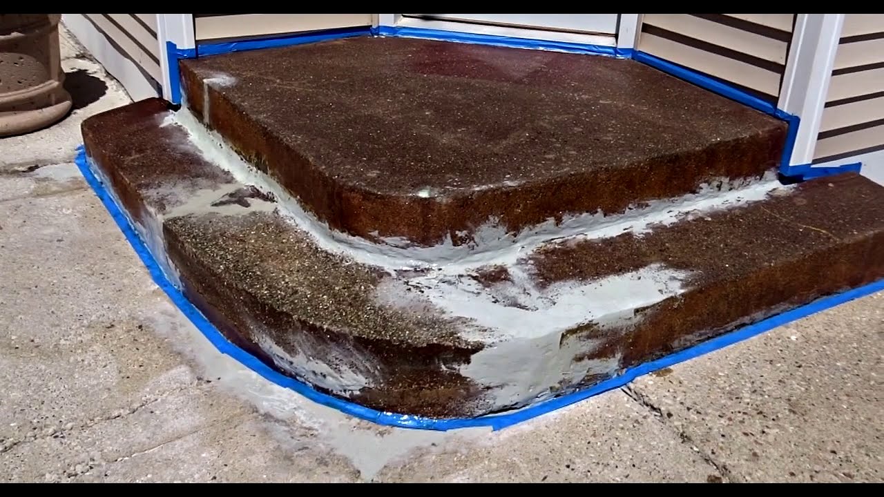 Concrete Step Repair