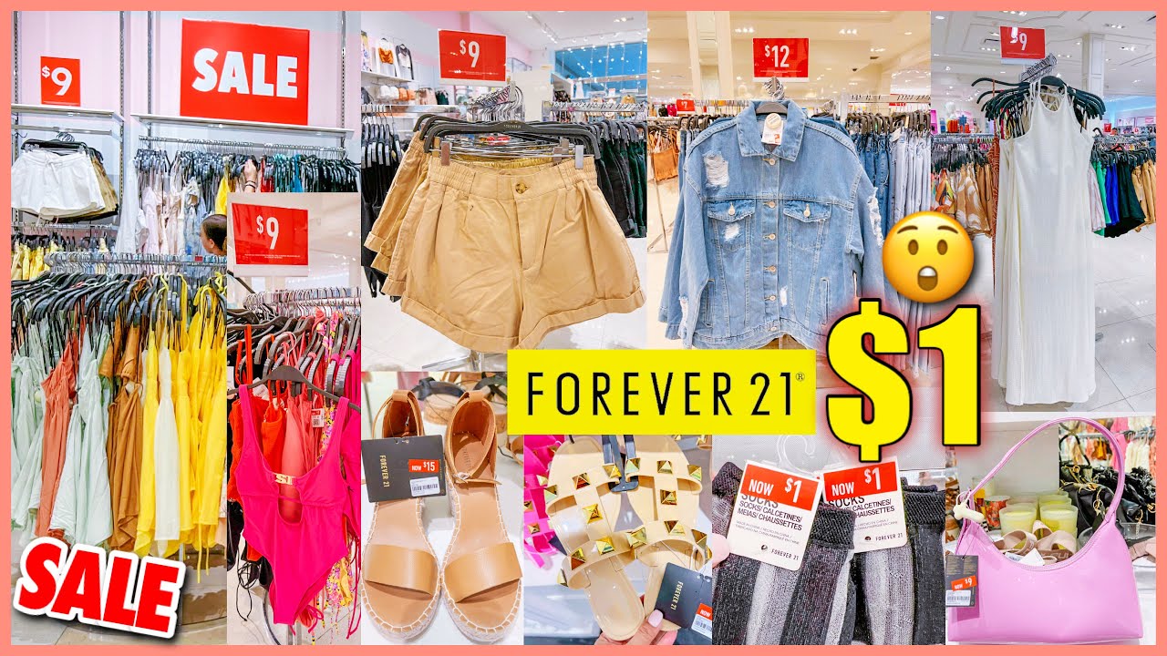 🔥FOREVER 21 CLEARANCE SALE‼️AS LOW AS $1😱SHOP WITH ME❤︎