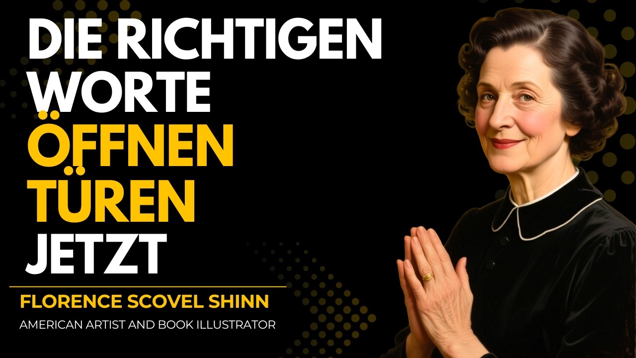 Der geheime Satz der sofort Türen öffnet Florence Scovel Shinn Manifestation Erfolg Gesetz