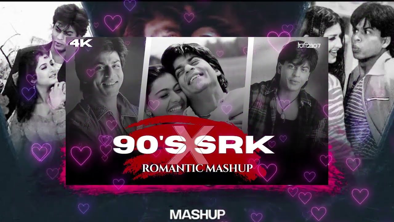 90's SRK Romance Mashup | HT Music | Shah Rukh Khan