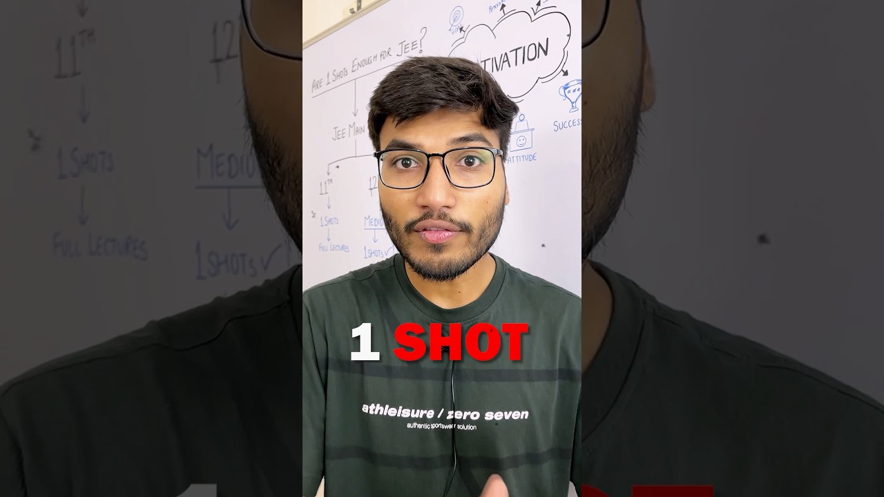 ❌1 SHOT vs FULL LECTURES?! 🤯 | IIT-JEE #iitjee #motivation