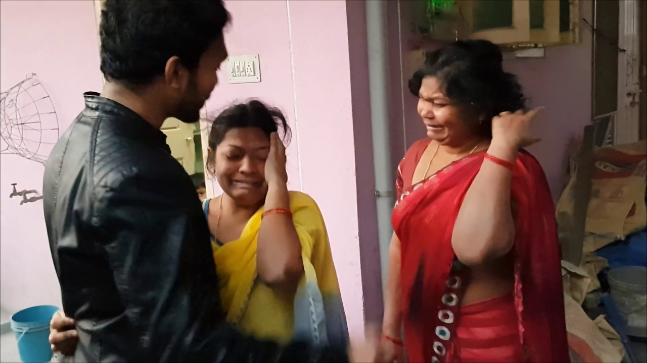 Surprise Visit from GERMANY to INDIA(karimnagar) | NRI coming back home |3 years| SIA never give up