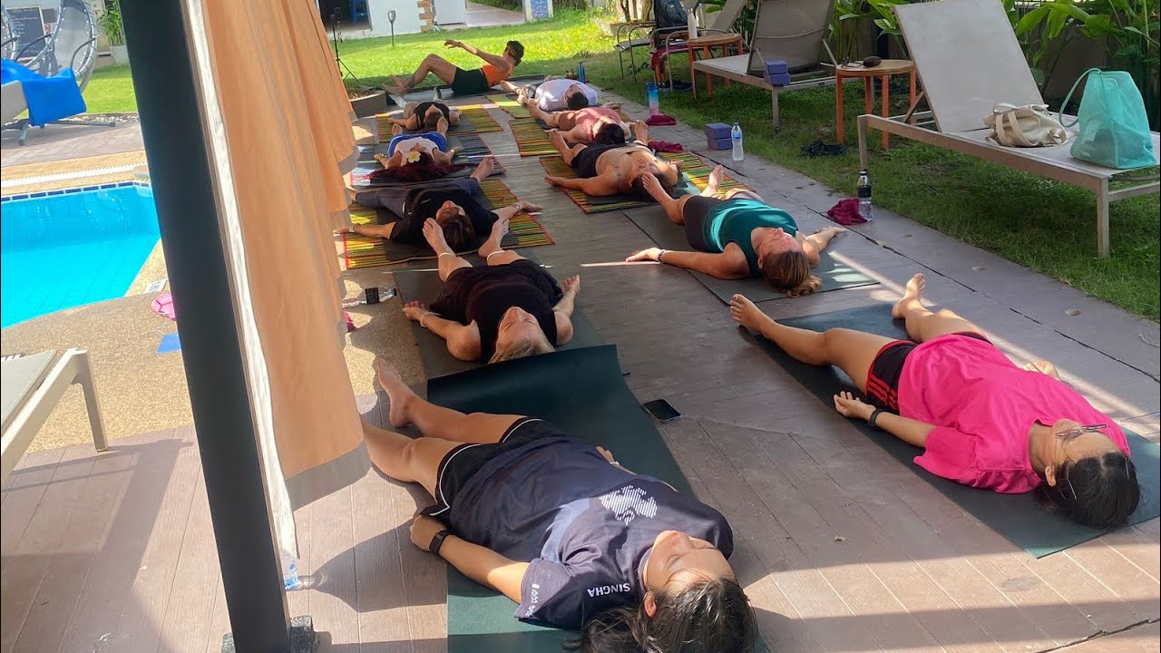 Global Yoga Tribe 🌎 United in Good Vibes & Positive Energy | Sound Bowl Meditation | Phuket Thailand