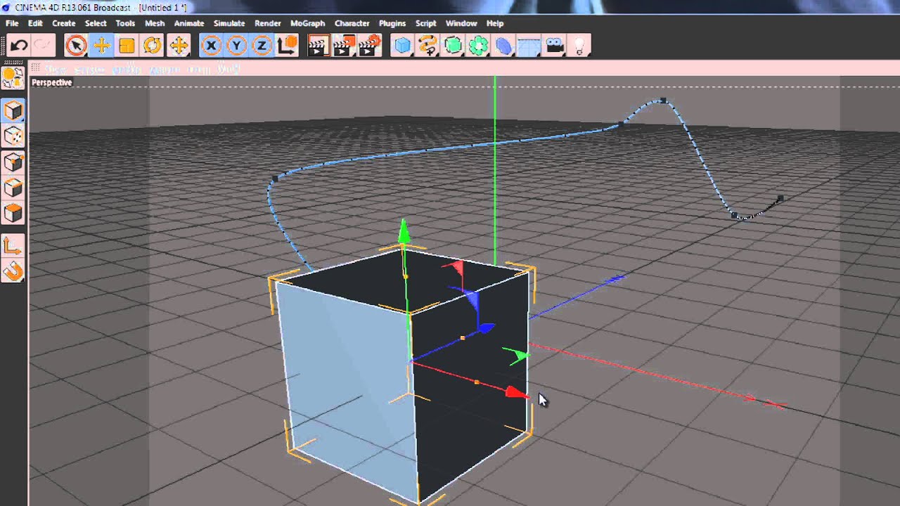 Cinema 4d -key frame Animation tutorial