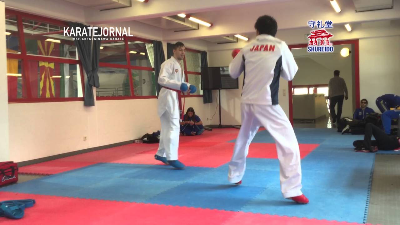 Stanislav Horuna ARAGA RYUTARO SPARRING