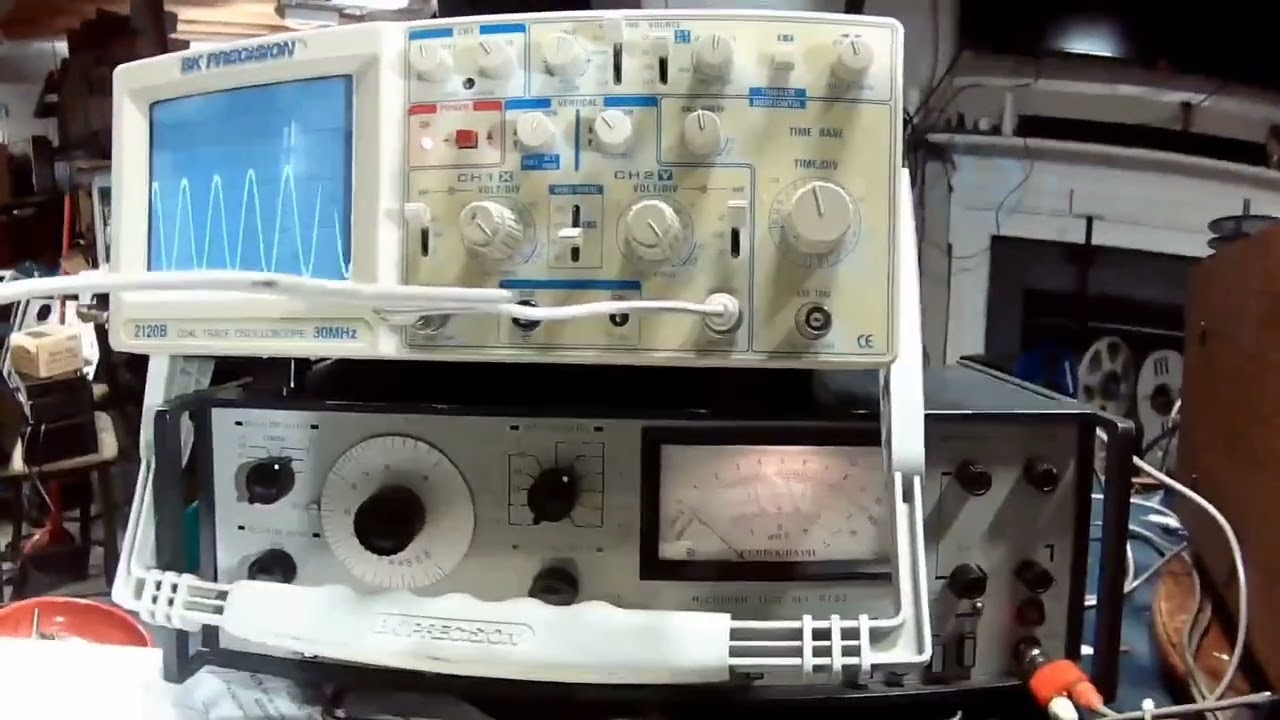 TEAC A-3340S Reel to Reel Calibration (long video)