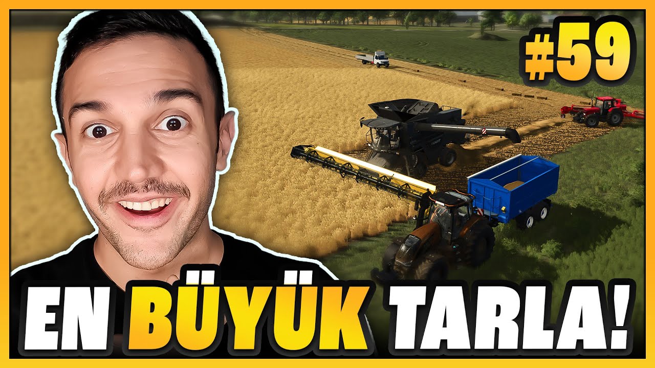 TARLALARI BİRLEŞTİRDİM! 🚜 | FS25 #59