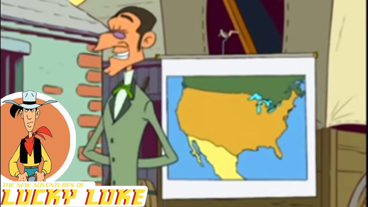 🏫 The schoolmaster 📚🧑‍🏫 - New Compilation Lucky Luke