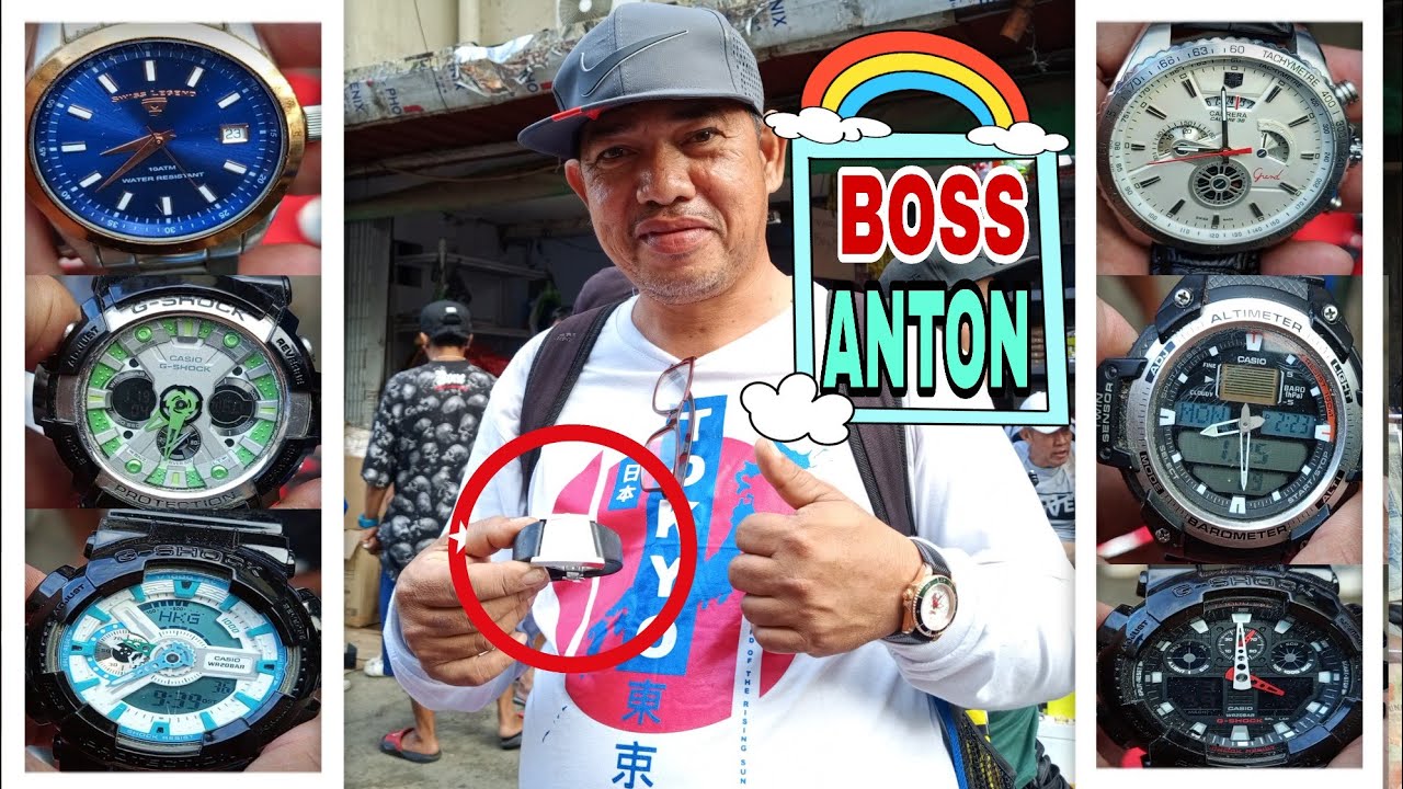 PART306 WOW GRABE ANG GAGANDA NG MGA G-SHOCK NI BOSS ANTON DITO SA HARAP NG METROBANK CARMEN PLANAS 
