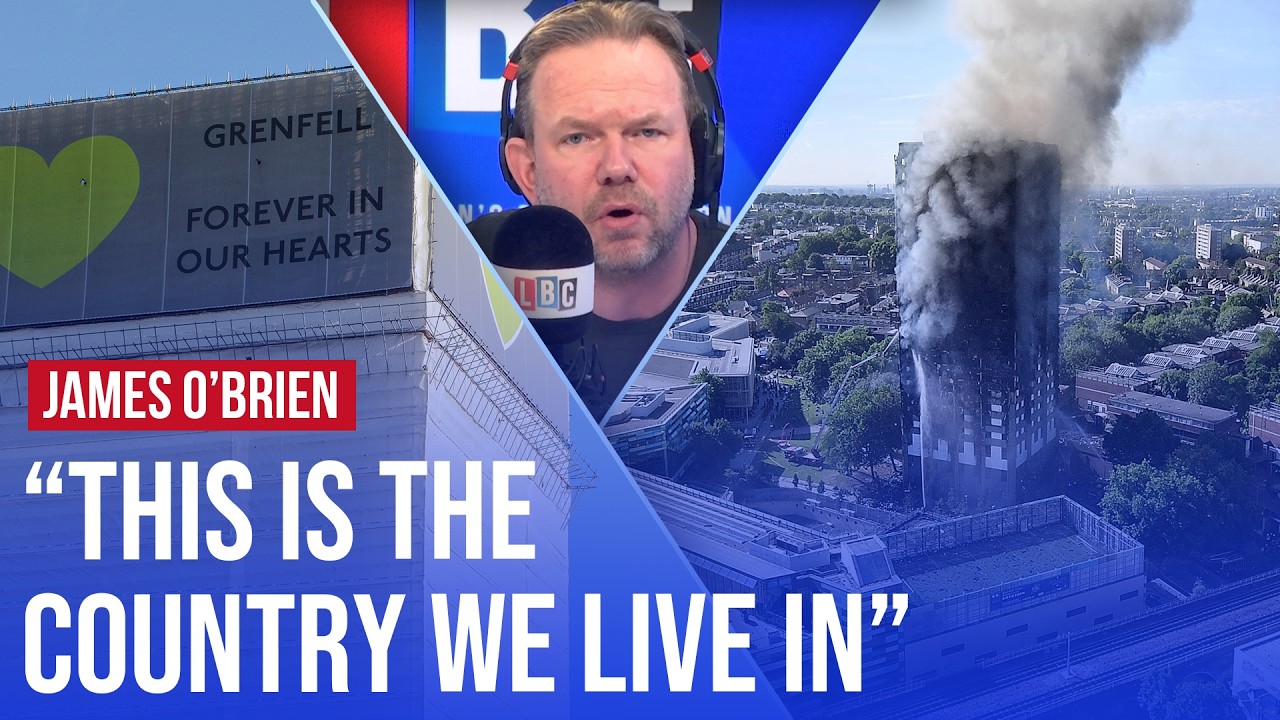 James O'Brien reacts to 'unbelievable' findings in the final Grenfell report | LBC