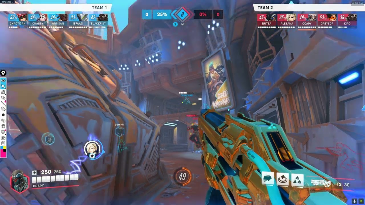 Soldier, Diamond 4, New Junk City (Ocapy) [Soldier vs. Genji, avoiding Diamond deaths, off-angling]