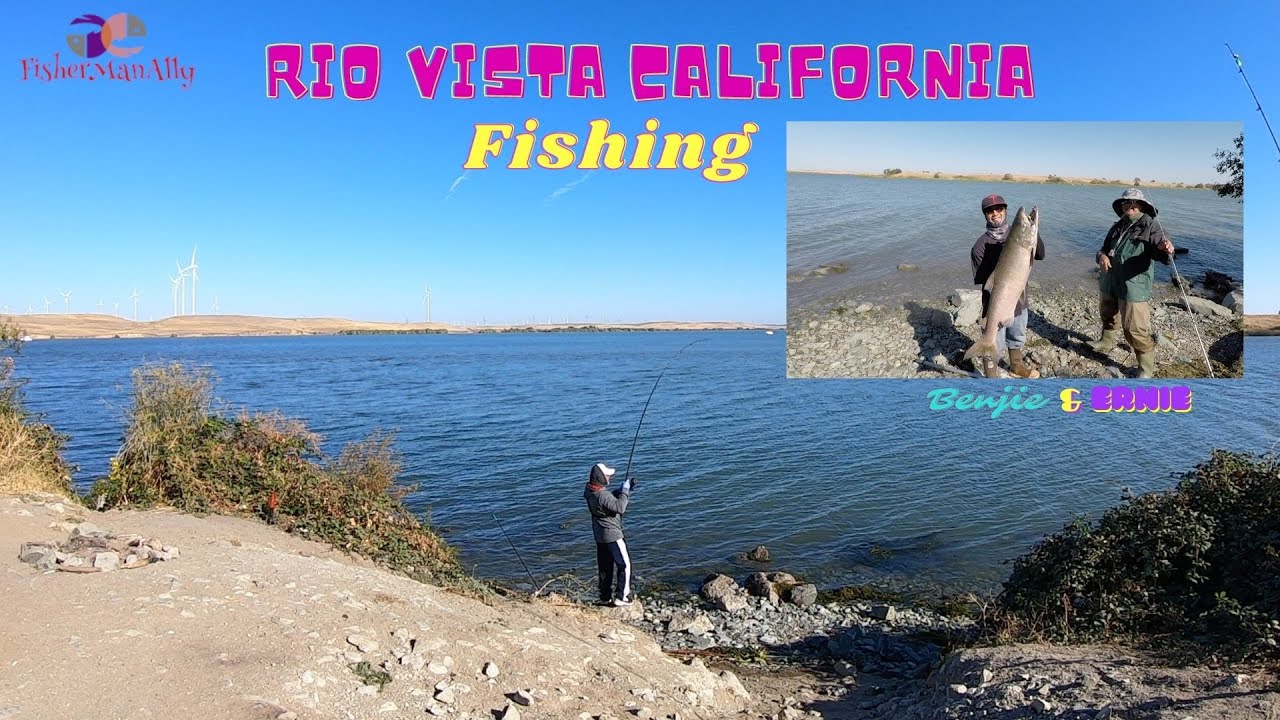 Rio Vista Sherman Island Salmon and Stripers Fishing.