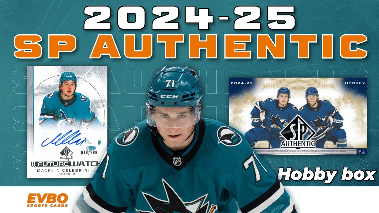 CAN WE CONTINUE THE HOT STREAK?! 2024-25 Upper Deck SP Authentic Hobby Box Opening Part 3