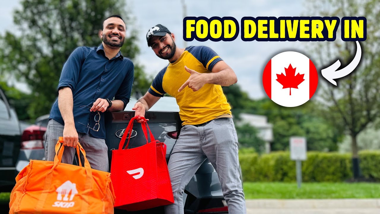 A Day as a Food Delivery Driver in Canada | Income Breakdown & Real Experience |