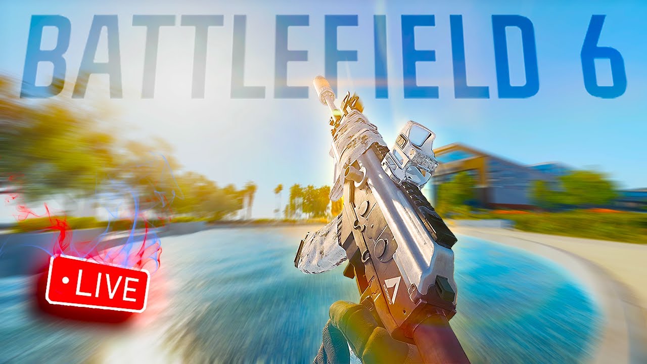 🔴LIVE Battlefield 6 Multiplayer Chaos | Leveling Guns Solo