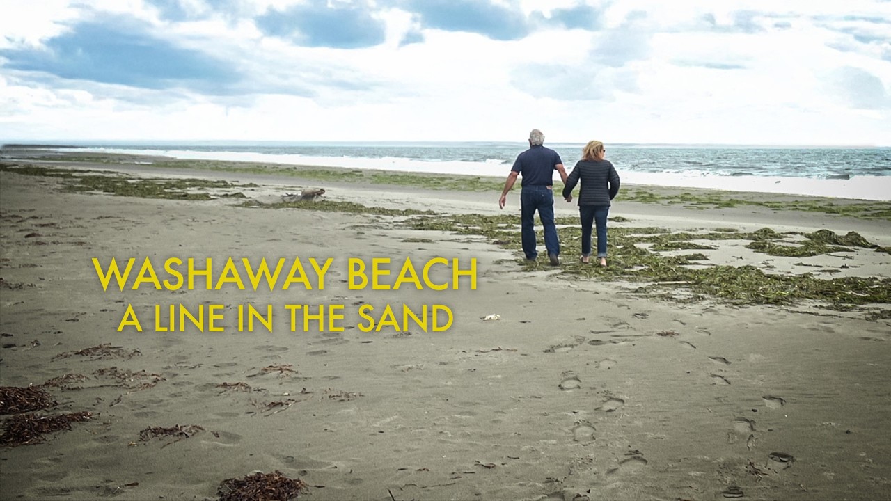 Washaway Beach: A Line in the Sand