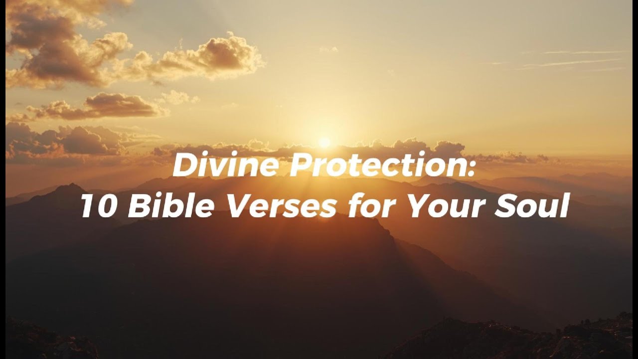 10 Bible Verses for Divine Protection and Peace (6 Minute Prayer) #god #bibleverses #jesus