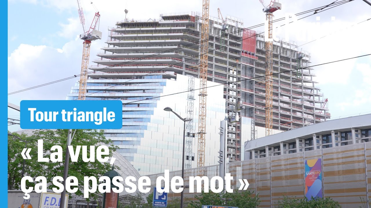 « Une vue inédite de Paris » : on a visité le chantier de la tour Triangle