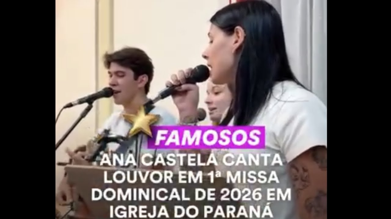 🔴ANA CASTELA LOUVA EM PRIMEIRA MISSA EM 2026 📣 VÍDEOS 6 * 9 E 11HS INSCREVA-SE 