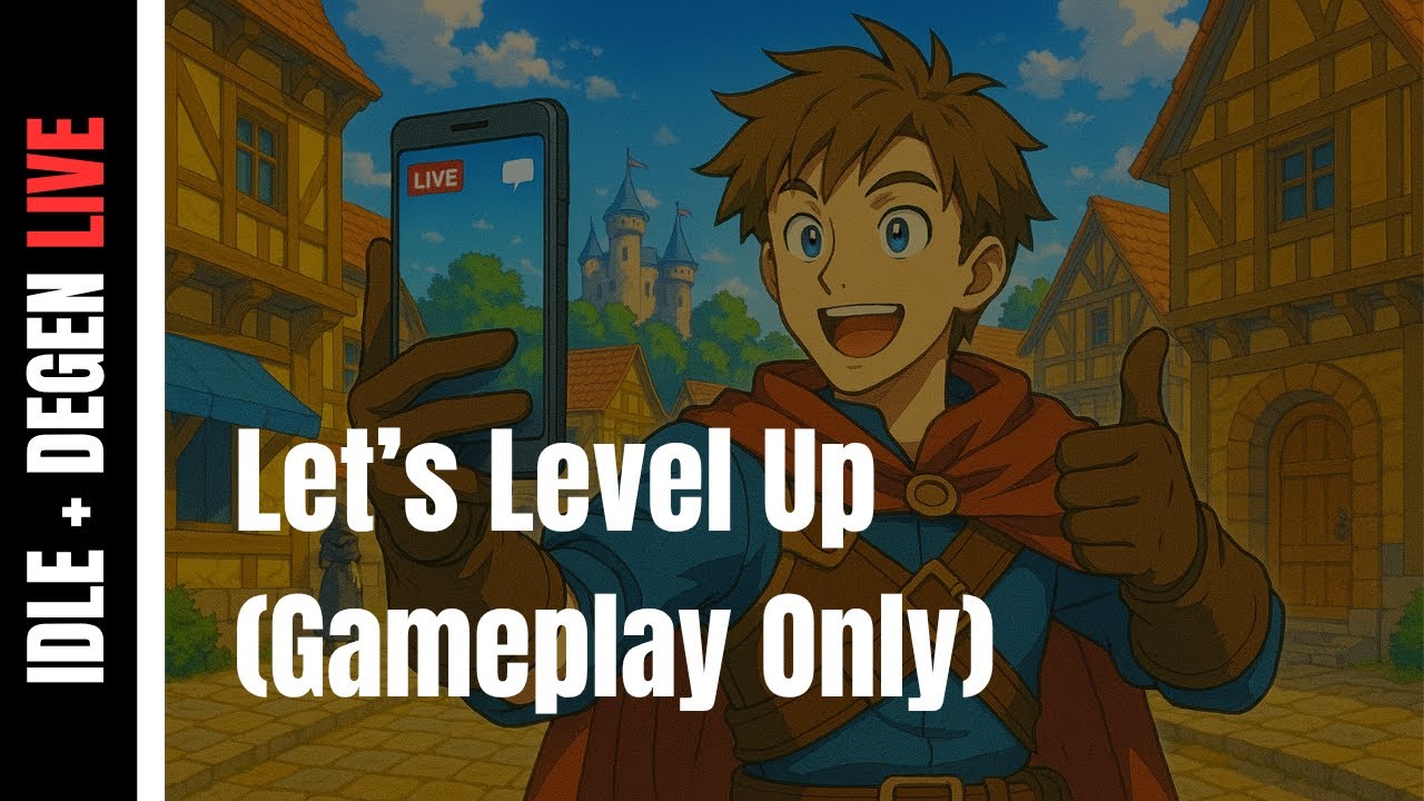 ⚔️ IdleMMO & Degen Idle &ndash; Let&rsquo;s Level Up (Gameplay Only)