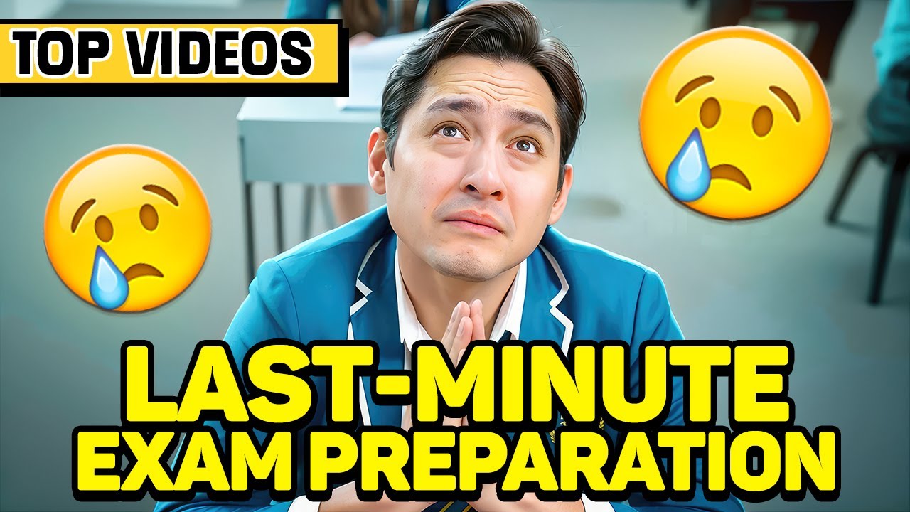 Last-Minute Exam Preparation – Types of Students Revealed! 📖⏰ | JianHao Tan