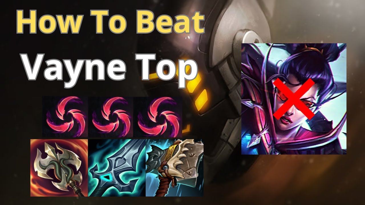 Unranked To Master With Master Yi Top - How To Win vs Vayne Top