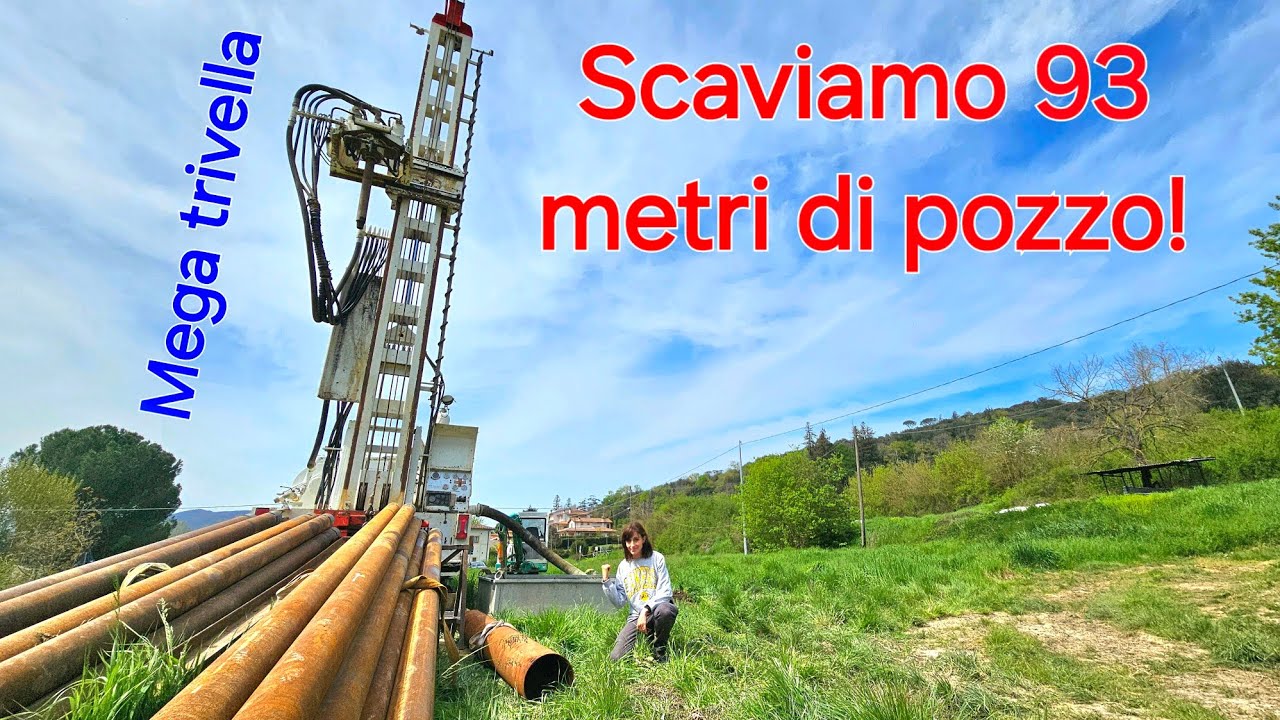Abbiamo scavato un pozzo di 93 metri - vi mostriamo e vi raccontiamo tutto!