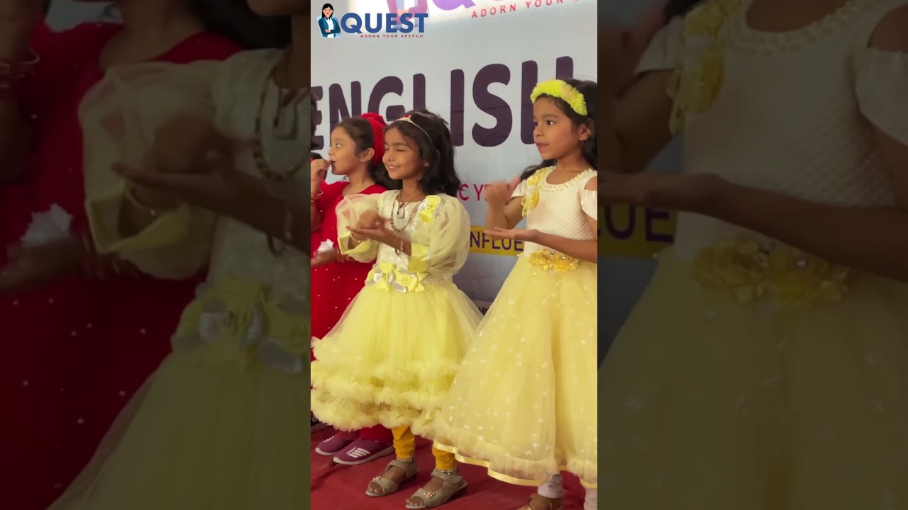 Adorable displays of children's creativity at the Quest English #quest #language #english #school