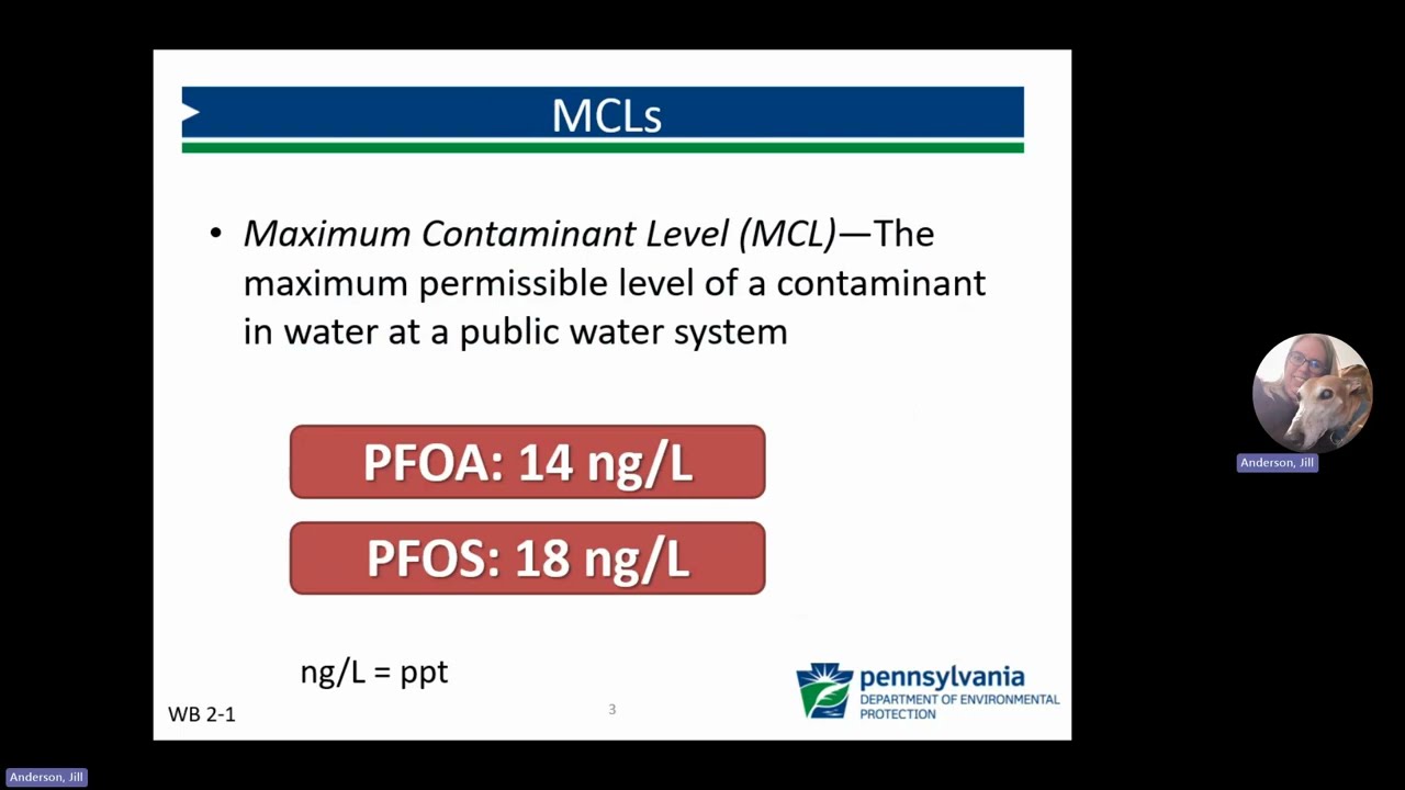 Lesson 2: PFAS MCL Rule Training - Monitoring and Reporting