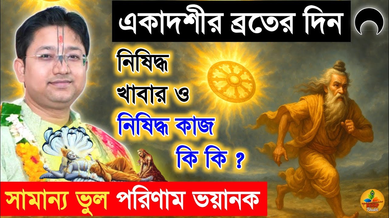 একাদশীতে নিষিদ্ধ খাবার ও নিষিদ্ধ কর্ম ।। Govind Ballabh Shastri Ji #ekadashi #devotional #viral #new